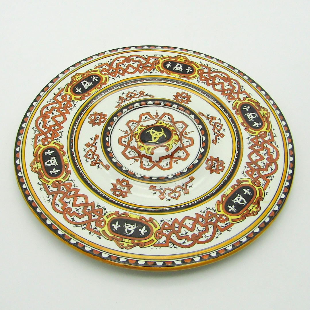 Dinette De Poupée En Faïence Polychrome Gien - Le Cirque - Vintage