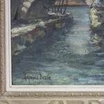 BESSE Raymond (1899-1969). Huile sur toile Le pont Louis-Philippe Paris, XXe siècle