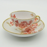 England. Spode. Tasse à thé en porcelaine décor bamboo, XIXe siècle