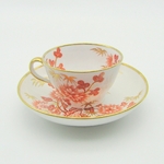 England. Spode. Tasse à thé en porcelaine décor bamboo, XIXe siècle