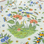 Desvres. Fourmaintraux. Assiette en faïence à décor polychrome dun oiseau perché, XIXe siècle