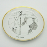 Bidasoa. Salvador Dali. Série de 7 assiettes en porcelaine Las 7 Artes