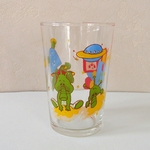 Verre à moutarde. Astronaute et martien année 90