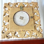 Paris. Plaque en porcelaine La Vierge à la chaise daprès Raphaël, XIXe siècle