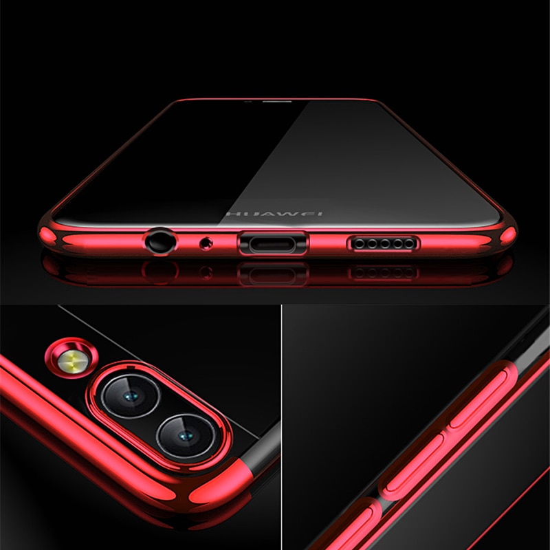 Huawei-P-Smart-2019-Housse-Transparent-Placage-TPU-Souple-En-Silicone-rev-tement-arri-re-Huawei
