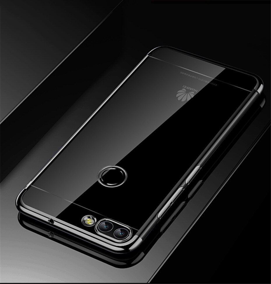 Huawei-P-Smart-2019-Housse-Transparent-Placage-TPU-Souple-En-Silicone-rev-tement-arri-re-Huawei