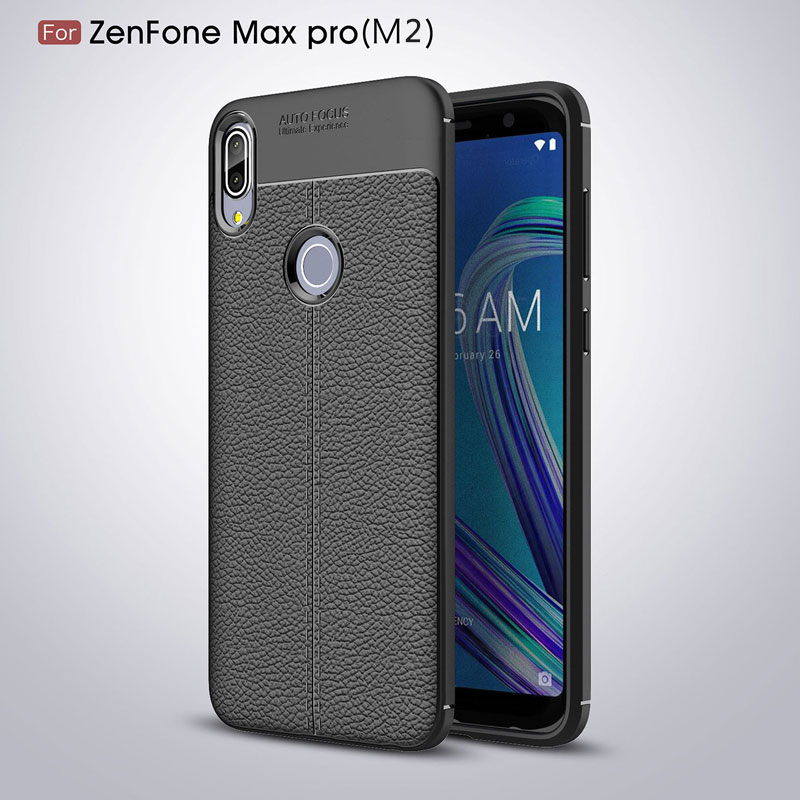 Doux-tui-asus-Zenfone-Max-Pro-M2-ZB631KL-tui-En-Cuir-TPU-Silicone-T-l-phone