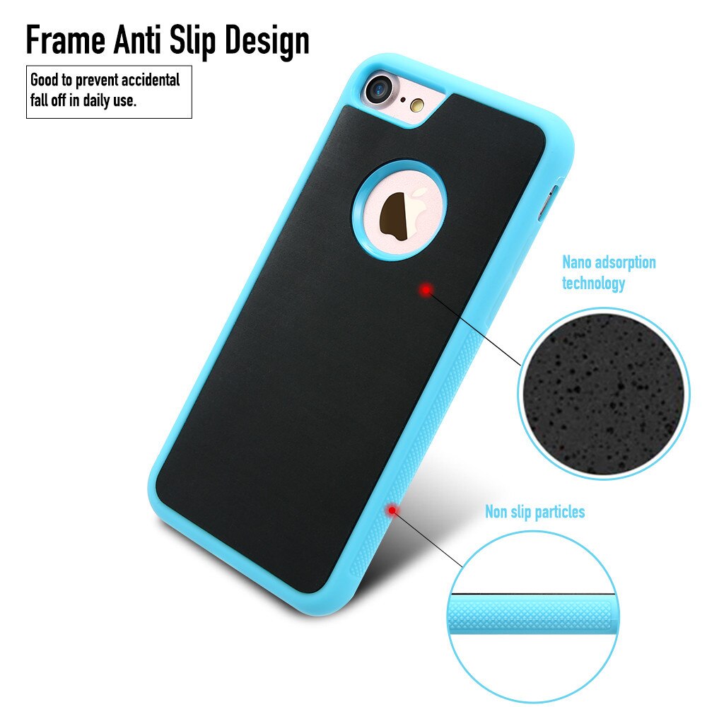 KISSCASE-Anti-Gravit-tui-pour-iphone-X-10-5-5-S-SE-T-l-phone-tuis
