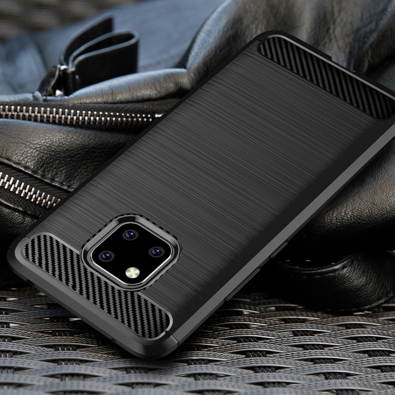 Pour-Huawei-Mate-20-Pro-tui-en-Silicone-robuste-armure-souple-couverture-arri-re-tui-pour