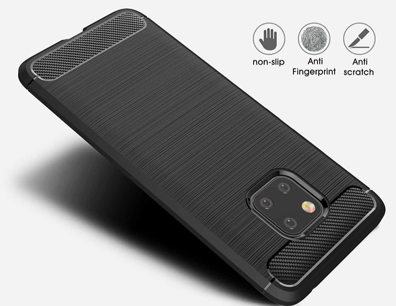 Pour-Huawei-Mate-20-Pro-tui-en-Silicone-robuste-armure-souple-couverture-arri-re-tui-pour