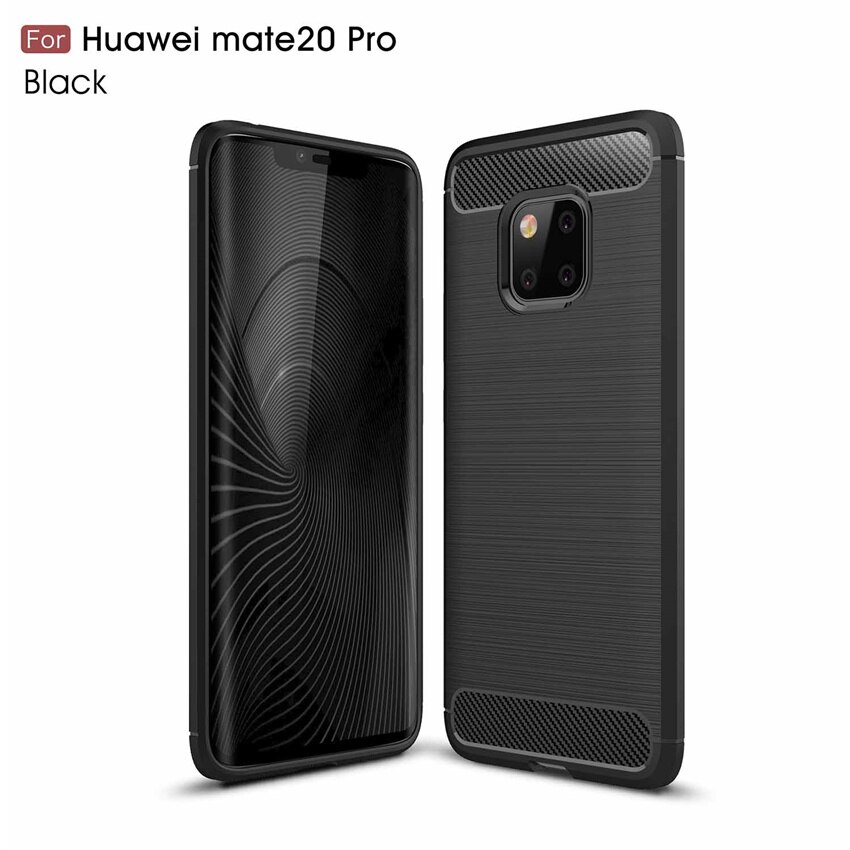 Pour-Huawei-Mate-20-Pro-tui-en-Silicone-robuste-armure-souple-couverture-arri-re-tui-pour