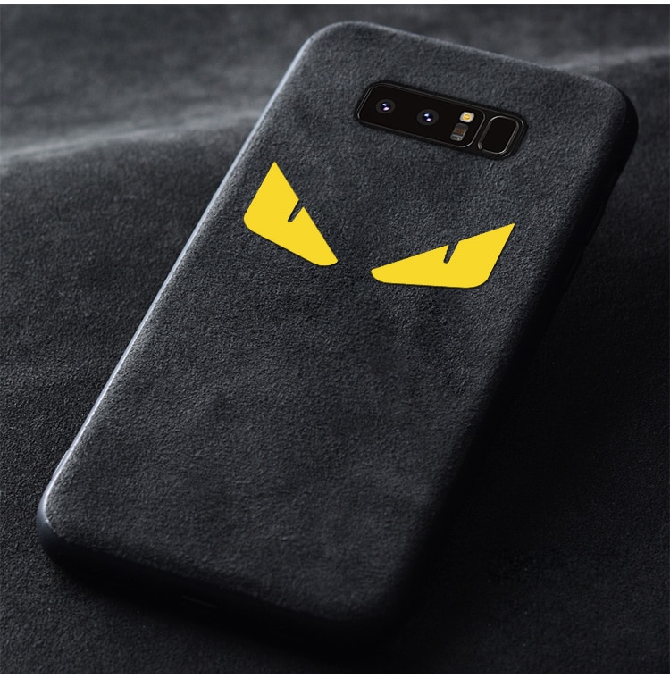 De-luxe-En-Daim-En-Cuir-Fourrure-Housse-tui-pour-samsung-Galaxy-S7-Bord-S8-S9