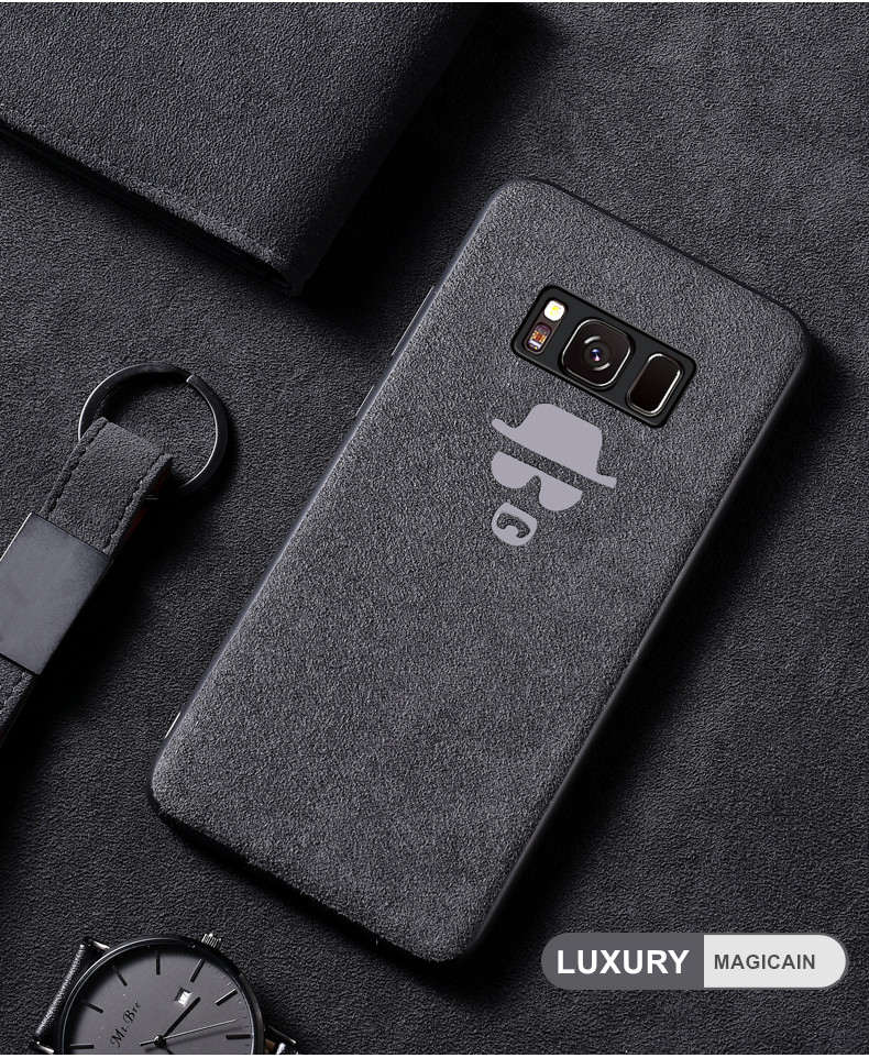 De-luxe-En-Daim-En-Cuir-Fourrure-Housse-tui-pour-samsung-Galaxy-S7-Bord-S8-S9