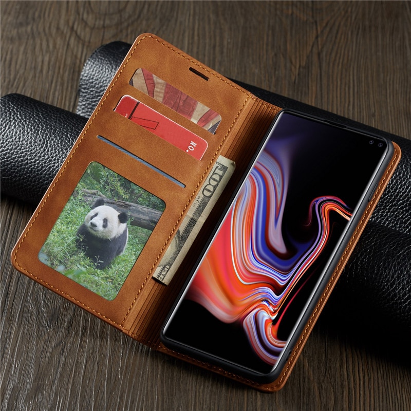 En-Cuir-de-luxe-S10E-Flip-tui-pour-samsung-Galaxy-S9-S8-S10-J4-J6-Plus
