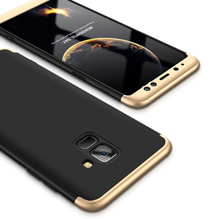 OLLVAN-360-housse-de-Protection-compl-te-pour-Samsung-Galaxy-A8-Plus-tui-en-plastique-dur
