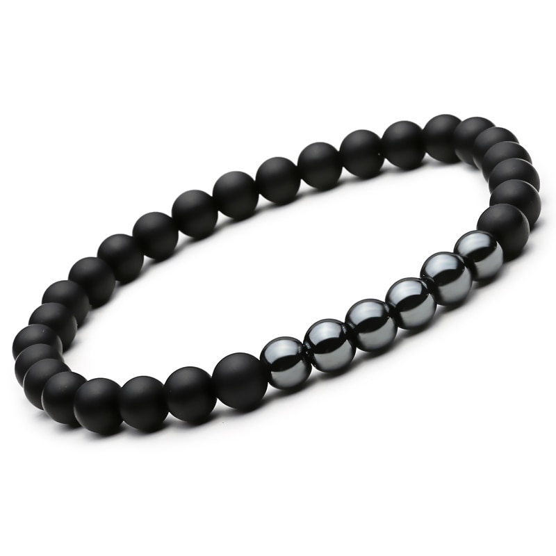 Mcllroy-hommes-femme-perle-Bracelet-perl-e-noir-Mantra-pri-re-perles-bouddha-Bracelet-pour-femmes