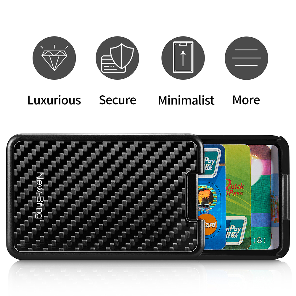 NewBring-porte-monnaie-RFID-bloquant-les-porte-carte-d-identit-de-cr-dit-en-Fiber-de