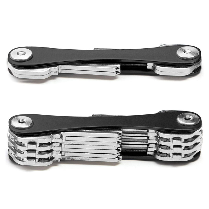 Porte-cl-de-poche-bricolage-porte-cl-intelligent-porte-cl-s-portefeuilles-Portable-Compact-en-aluminium