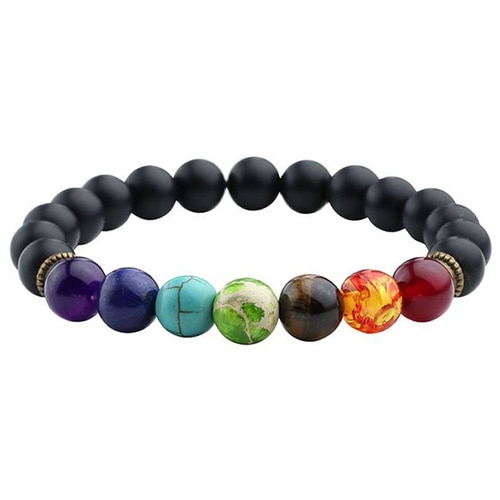 2017-Newst-7-Chakra-Bracelet-hommes-noir-lave-gu-rison-quilibre-perles-Reiki-bouddha-pri-re