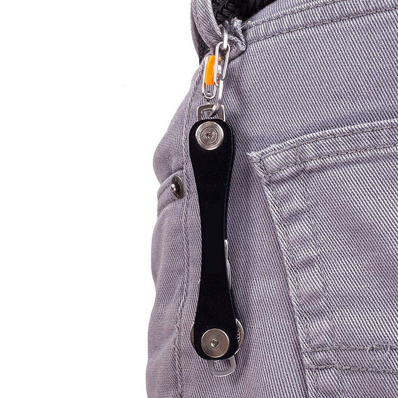 Porte-cl-de-poche-bricolage-porte-cl-intelligent-porte-cl-s-portefeuilles-Portable-Compact-en-aluminium