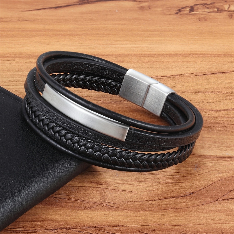 XQNI-prix-de-gros-classique-Bracelet-en-cuir-v-ritable-pour-hommes-main-charme-bijoux-multicouche