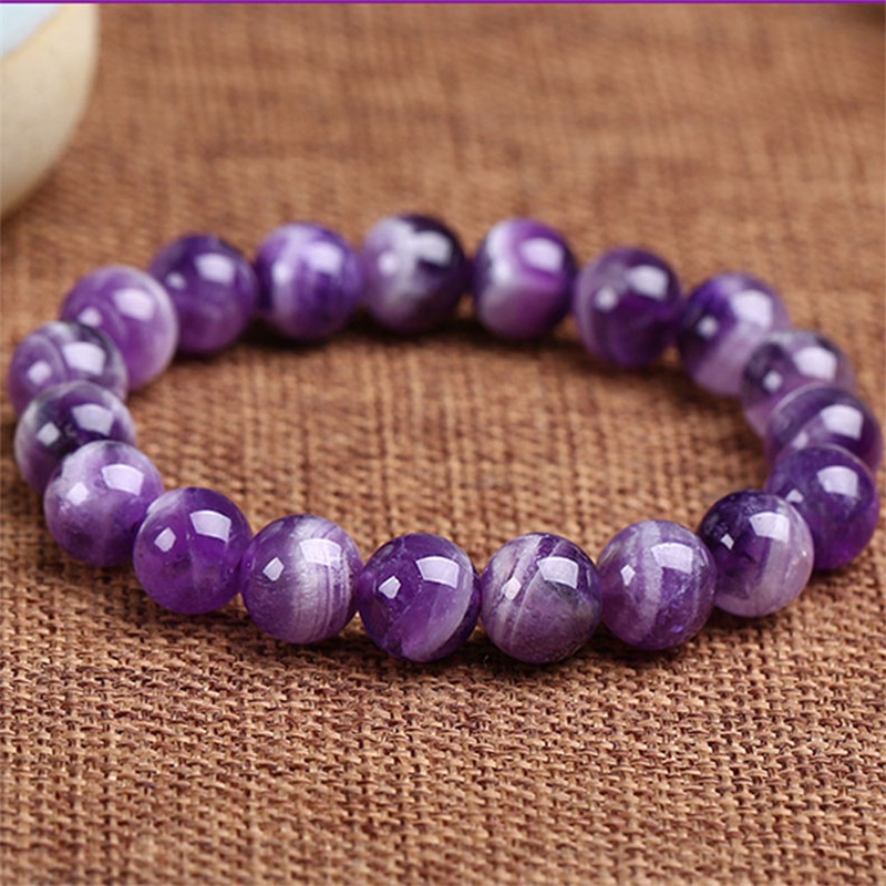 Livraison-directe-mat-riau-naturel-am-thyste-nergie-pierre-violet-Charoite-Bracelet-ronde-perle-Bracelet-Quartz