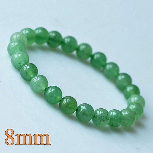 MOROW-fait-main-mode-100-naturel-vert-Aventurine-ronde-perle-pierre-unisexe-femmes-hommes-Bracelet-bijoux
