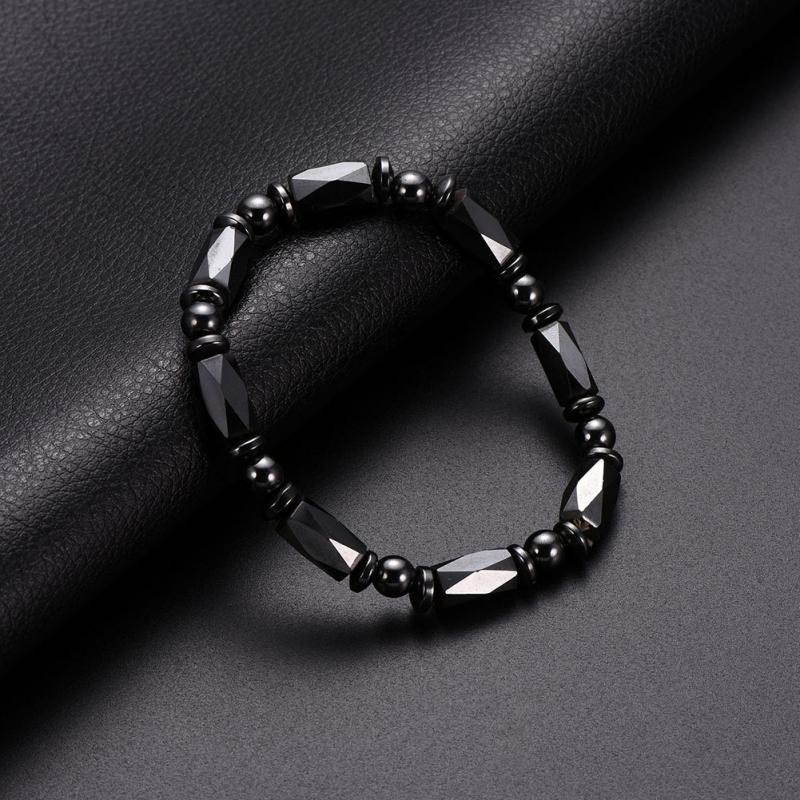 1-Pc-perte-de-poids-ronde-pierre-noire-th-rapie-magn-tique-Bracelet-sant-magn-tique