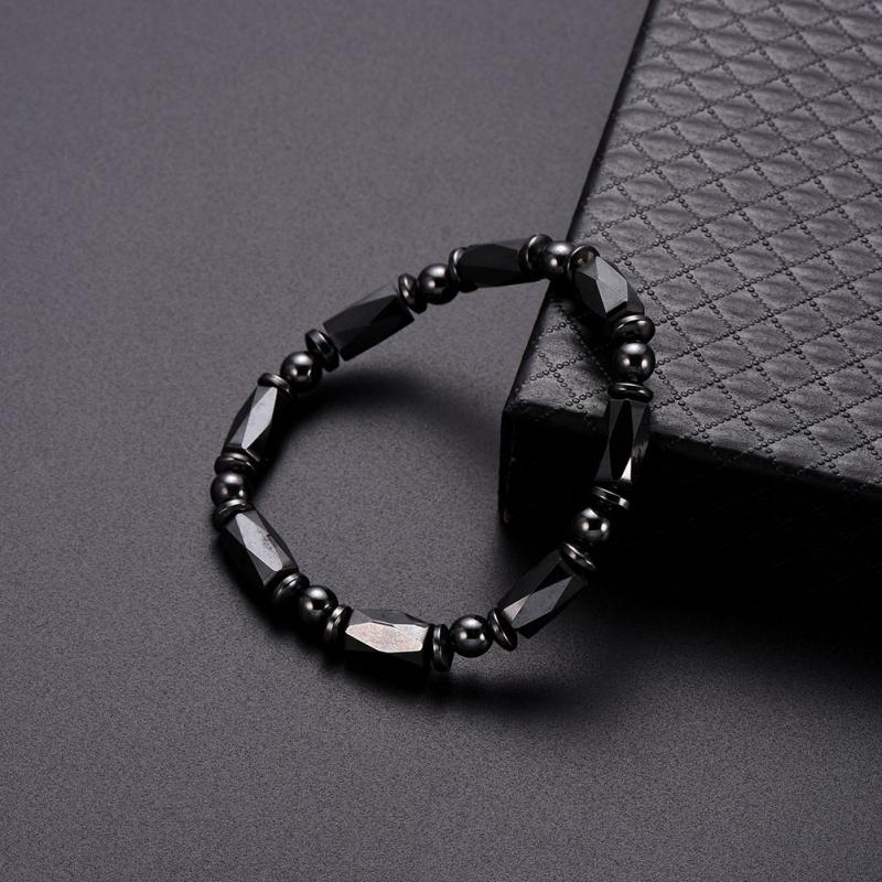 1-Pc-perte-de-poids-ronde-pierre-noire-th-rapie-magn-tique-Bracelet-sant-magn-tique