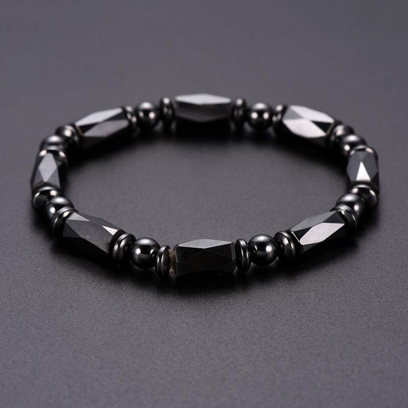 1-Pc-perte-de-poids-ronde-pierre-noire-th-rapie-magn-tique-Bracelet-sant-magn-tique