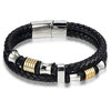 XQNI-Bracelet-en-cuir-v-ritable-Double-couche-19-21-23-CM-couleur-or-argent-bijoux