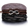 Si-moi-mode-multicouches-hommes-Bracelets-en-cuir-perl-ensemble-Vintage-gravure-espoir-infini-tress-Bracelets