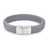 Jiayiqi-Punk-hommes-bijoux-noir-marron-tress-Bracelet-en-cuir-acier-inoxydable-fermoir-magn-tique-mode