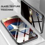 Captain-Marvel-Iron-Man-Captain-America-Verre-T-l-phone-tui-pour-iphone-XSmax-XR-XS