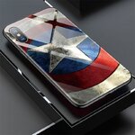 Captain-Marvel-Iron-Man-Captain-America-Verre-T-l-phone-tui-pour-iphone-XSmax-XR-XS