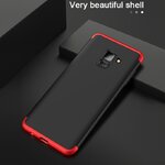 OLLVAN-360-housse-de-Protection-compl-te-pour-Samsung-Galaxy-A8-Plus-tui-en-plastique-dur