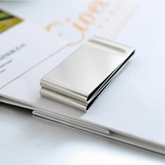 ISKYBOB-acier-inoxydable-mince-Double-face-hommes-femmes-pince-billets-portefeuille-en-m-tal-porte-monnaie