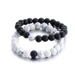 2-pi-ces-ensemble-Couples-Distance-Bracelet-classique-pierre-naturelle-blanc-et-noir-Yin-Yang-Bracelets