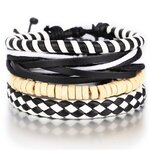 Si-moi-mode-multicouches-hommes-Bracelets-en-cuir-perl-ensemble-Vintage-gravure-espoir-infini-tress-Bracelets