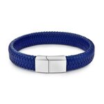 Jiayiqi-Punk-hommes-bijoux-noir-marron-tress-Bracelet-en-cuir-acier-inoxydable-fermoir-magn-tique-mode