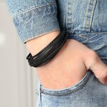 XQNI-2018-mode-cha-ne-en-acier-inoxydable-Bracelet-en-cuir-v-ritable-hommes-Vintage-m