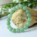 MOROW-fait-main-mode-100-naturel-vert-Aventurine-ronde-perle-pierre-unisexe-femmes-hommes-Bracelet-bijoux