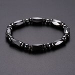 1-Pc-perte-de-poids-ronde-pierre-noire-th-rapie-magn-tique-Bracelet-sant-magn-tique