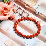 Naturel-v-ritable-jaspe-rouge-rond-pierres-semi-pr-cieuses-perles-6-8-10-MM-Bracelets