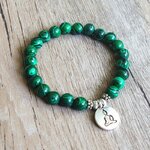 Bricolage-bijoux-faits-la-main-Malachite-Bracelet-perl-Yoga-Chakra-pri-re-Mala-bouddha-Bracelet-femmes