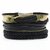 Nouveau-la-mode-4-pi-ces-ensemble-tiss-Punk-Vintage-plume-Superman-Bat-charme-en-cuir