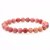 Bracelet-en-pierre-naturelle-Rhodochrosite-extensible-Bracelet-de-Yoga-empilable-8-MM-rond-Ro-se-perl