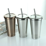 New-Arrival-500ML-Stainless-Steel-Cup-Portable-Travel-Tumbler-Coffee-Mug-With-Drinking-Straw