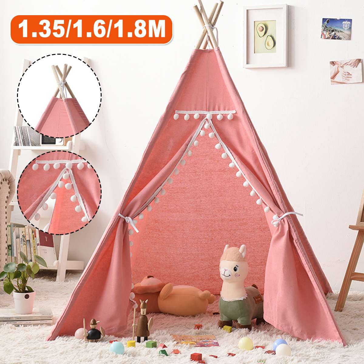 Tente-pour-enfants-de-1-35-1-8m-Tipi-Portable-maison-de-jeu-Tipi-tentes-de