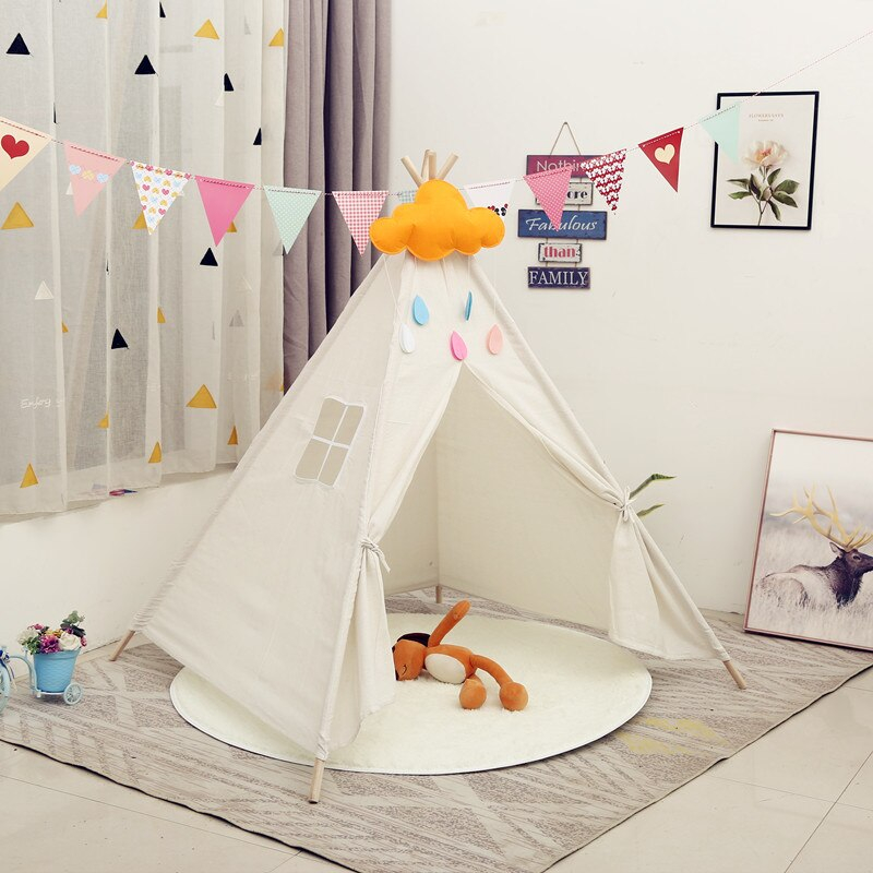 Tente tipi enfant et tapis de sol